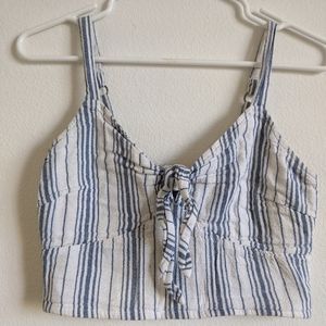 Women's Hollister crop top tank top size medium